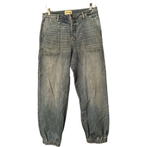 Driftwood Denim Joggers Size 31 - Relaxed Fit, High-Waisted, Comfortable